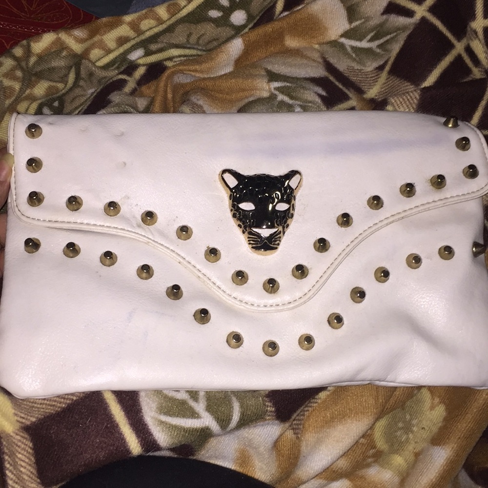 White Fierce Clutch